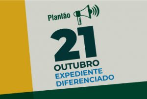 Expediente Diferente: 21/10 - Feriado da Categoria.