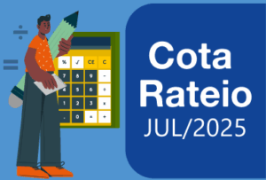 Redução da cota rateio estimada no 3º trimestre de 2025.