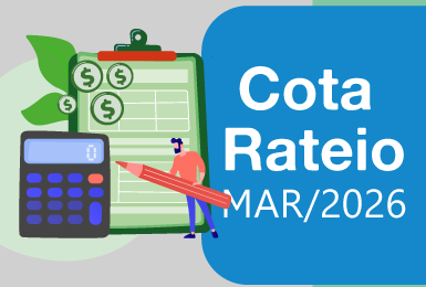 Manutenção da cota-rateio no 2º trimestre de 2026.